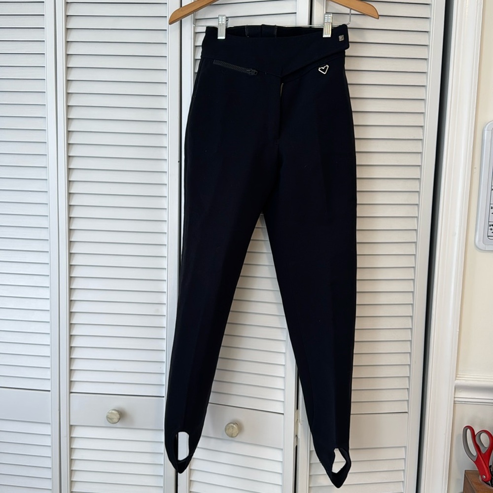 Obermeyer wool lined black ski/board pants!